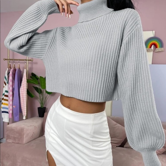 SHEIN Sweaters - New! Knit Cropped Sweater